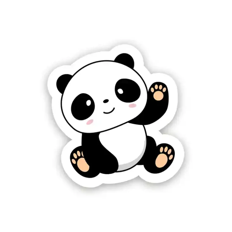 Panda-Sticker